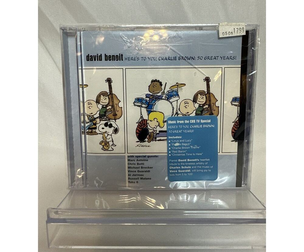 Here's to You, Charlie Brown: 50 Great Years! by David Benoit (CD, May-2000, GRP